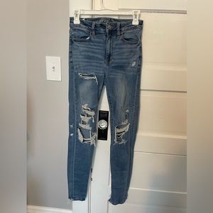 American Eagle Skinny Jeans Size 2 Long
